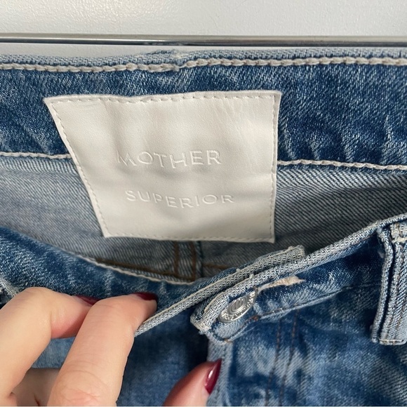 MOTHER The Pick-Up Skimp Skinny Jeans My Melancholy Size 24 - Picture 8 of 9